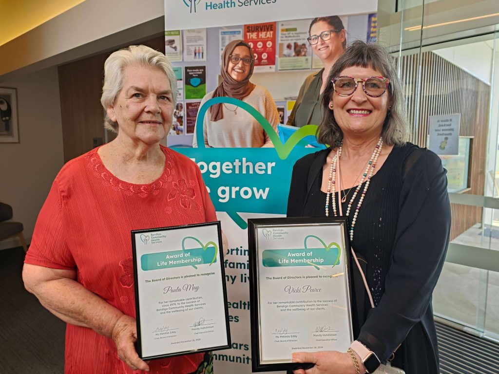 Paula May and Vicki Pearce